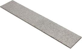 Sukepinta putų filtravimo plokštė, 200 x 40 x 2 mm, 80 µm poringumo anodinis substratas, skirtas baterijoms