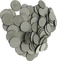 Sukepintas filtravimo diskas iš 304 SUS, 5 mm porėtas vielinis tinklelis, apvalios plokštelės (10 mm × 1,7 mm × 10 vnt.)