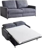Sulankstoma futoninė sofa lova su sulankstomu putų čiužiniu Šiuolaikinė dviejų vietų sofa-lova gyvenamajam kambariui, butui, biurui, mažam kambariui, bendrabučiui