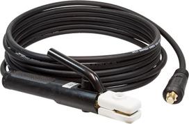 Suvirinimo kabelis 16 mm² su elektrodų laikikliu ir 9 mm skersmens suvirinimo kabelio jungtimi, 5 m ilgio (galimi ir kiti variantai)