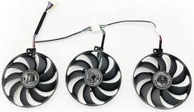 T129215SU ASUS ROG STRIX – „GeForce RTX 2070“, „2080 Super Ti“, „Gaming RTX2080“, „RTX2080Ti“ vaizdo plokštės aušinimo ventiliatoriaus atsarginės dalys, GPU plokštės aušintuvas