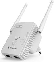 TALIUS maršrutizatorius/kartotuvas/prieigos taškas, 300Mb, 2 antenos, REP-3002-ANT tinklo kartotuvas (tinklo kartotuvas, 300Mb/s, 10, 100Mb/s, 10/100/1356), 1356 g, „Wi-Fi 4“ (802.11n), 300Mbps