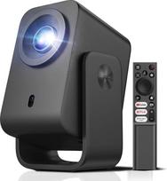 TCL C1 projektorius, suderinamas su 4K, oficiali „Google TV“ (APV/„Netflix“/„Disney“), išmanusis projektorius 1080P Full HD, automatinis fokusavimas / keystone korekcija / „Dolby“ 8 W / „Wi-Fi“ / „Bluetooth“, pasukamas 285°, skirtas mobiliesiems telefonam