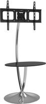 TECHly 028849 – Stovas ant grindų, skirtas 32–70 colių LCD/LED/plazminiams televizoriams, 68 kg, su reguliuojamu VESA tvirtinimu ir lentynėle