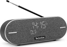 TechniSat DIGITRADIO BT 2 Portable Premium Bluetooth Speaker with DAB+ Digital Radio (FM, Clock, Alarm Timer, Water-Repellent Housing, Favourite Memory, AUX-in, Battery, 20 Watt) Anthracite