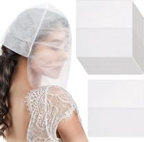 Tegeme Face Makeup Protector Hood Vienkartinė kosmetikos kaukė Grožio makiažas ir drabužių suknelė Apsauginė veido kaukė moterims