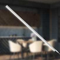 TELEFUNKEN – LED apšvietimas po spintele, 87,3 cm, virtuvė, LED juostelė virtuvės spintelei, dirbtuvės lempa, neutraliai balta šviesa, 10 W, 1100 liumenų, balta