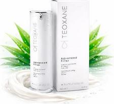 TEOXANE „Advanced Filler“ kremas sausai odai – hialurono veido kremas, senėjimo požymius mažinantis drėkinamasis kremas nuo raukšlių, odą stangrinantis veido priežiūros produktas, regeneruojanti dermokosmetika su „Matrixyl 3000“, 50 ml
