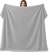 Terry frotinis paplūdimio rankšluostis XXL 200 x 200 cm – didelis vonios rankšluostis, 100 % medvilnės paplūdimio rankšluostis, vonios rankšluostis, paplūdimio rankšluostis, paplūdimio antklodė, pikniko antklodė
