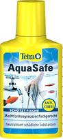 Tetra AquaSafe (kokybiškas vandens kondicionierius žuvims tinkamam ir beveik natūraliam akvariumo vandeniui, neutralizuoja kenksmingas vandentiekio vandens medžiagas), įvairių dydžių, vienkartinis, 100 ml, 100 ml