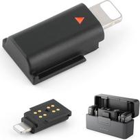 TGHongKy Mobiliojo telefono adapteris DJI Mic 2 imtuvo adapteris Mikrofono imtuvas Garso priedai DJI Mic 2 jungčiai Galima prijungti prie mobiliųjų telefonų ir įrašymo įrenginių Plug and Play X