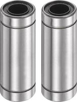 Tiekėjų žemėlapis LM8LUU linijiniai rutuliniai guoliai: vidinis skersmuo 8 mm, išorinis skersmuo 15 mm, ilgis 45 mm, dvipusis gumos sandariklis; linijinio judesio guoliai, skirti 3D spausdintuvams ir CNC staklėms, ABEC3