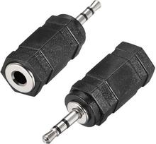 Tiekėjų žemėlapis: 2,5 mm vyriškas – 3,5 mm moteriškas stereo garso adapteris, jungtis, keitiklis, 2 vnt.