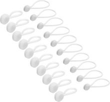 Tiekėjų žemėlapis: magnetiniai kabelių laikikliai, 4,3 colio / 7,5 colio x 0,6 colio, baltas magnetinis kabelių tvarkytuvas, kabelių raišteliai, daugkartinio naudojimo kabelių raišteliai namams, virtuvei, biurui, 20 vnt. pakuotė