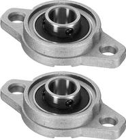 Tiekimo schema KFL001 8 mm vidinio skersmens cinko lydinio pagalvėlės tipo guolis P6 (ABEC3) (2 vnt. pakuotė)