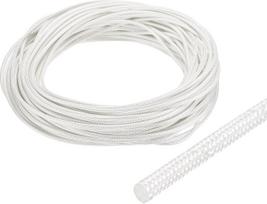 Tiekimo schema: izoliuota kabelio apsauga, 1,5 mm – 30 m, aukštos temperatūros stiklo pluošto apvalkalas, balta