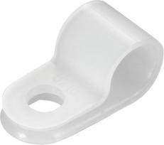 Tiekimo schema: „Map Nylon“ R tipo kabelių spaustukai, skirti laidų tvarkymui, 7,9 mm