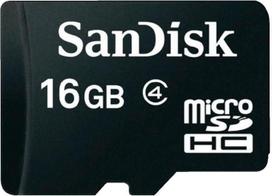 Tik „SanDisk“ 16GB „microSDHC“ kortelė