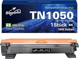 TN1050 tonerio kasetė, suderinama su „Brother“ modeliais TN-1050, TN-1075, TN-1060, TN1070, TN1000, skirta spausdintuvams DCP-1510/1512/1610/1612, MFC-1810/1815/1910, HL-1110/1112A/1210/1212 spausdintuvams (didelis, 1 vnt. pakuotėje)