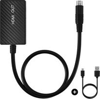 TNP „Sega Saturn“ HDMI adapteris – „S-Video“ į HDMI keitiklio kabelis, suderinamas su „Sega Saturn“ konsolėmis, skirtas HDTV televizoriams, kompiuterių monitoriams ir projektoriams