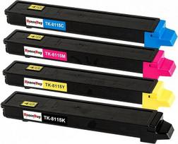 Todėl pirkite TK-8115 tonerį, suderinamą su „Kyocera“ TK-8115K, TK-8115C, TK-8115M, TK-8115Y, suderinamas su „Kyocera ECOSYS M8124cidn“, „M8130cidn“, „M8124“, „M8130“ (juoda, žydra, raudona, geltona)