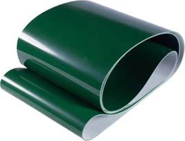 TOFIMA YONGETYC 1 vnt. žalios spalvos PVC perkėlimo konvejerio juosta, ilgis 2000 mm–2400 mm, pramoninė juosta, plotis: 80 mm, 85 mm (2200 mm, 1 mm storio, 1 vnt., 80 mm)
