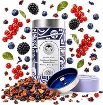 TOMAH TEE „Beeren Royal“ – vaisių arbata – mėlynės – gervuogės – serbentai – birioji arbata, 100 g