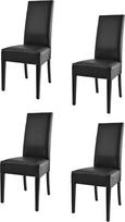 Tommychairs, Luisa Buko medienos minkšta kėdė, apmušta dirbtine oda