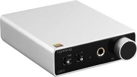 TOPPING L30II NFCA linijinis ausinių stiprintuvas – 6,35 mm lizdas, 3,5 mm adapteris, RCA įėjimas ir išėjimas, 37 Vpp didelės išėjimo įtampos mini Hi-Fi stiprintuvas, garso „Hi-Res“ priešstiprintuvas, sidabrinis