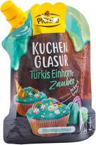 Torto glaistas "Vienaragis - magija" (turkio spalvos/125 g) Citrinų skonio