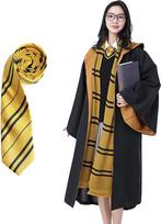 TOTOY Hogwartso burtininko mantija, Ravenclaw apsiaustas, Hufflepuff apsiaustas, „Haris Poteris“ cosplay kostiumas suaugusiems 93200 (M–XL)