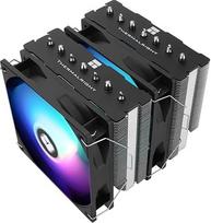 TR PS120SE ARGB procesoriaus oro aušintuvas su 7 šilumvamzdžiais, dvigubu PWM TL-C12B-S V2 ventiliatoriumi, AGHP technologija ir S-FDB guoliu, skirtas AMD AM4, AM5 ir Intel 1700, 1150, 1151, 1200