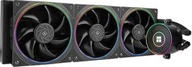 TR „Thermalright Aqua Elite 360 V5 ARGB“ juodas skysčio aušinimo įrenginys procesoriui, 360 mm AIO aušinimas, 3 PWM ventiliatoriai – ARGB – 2000 aps/min, skirtas AM4/AM5, „Intel“ LGA1851/1700/115x/1200 (juodas)