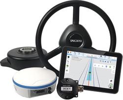 Traktoriaus GPS, automatinė vairavimo sistema, 2,5 cm tikslumas naudojant RTK bazę, 10 cm tikslumas naudojant PPP be RTK, AB linija tiesia kreive, A+, „Pivot“ apsisukimo režimas sodinimui, purškimui ir derliaus nuėmimui