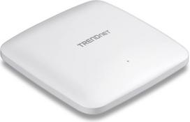 TRENDnet, TEW-921DAP, dviejų dažnių „Wi-Fi 6“ PoE+ prieigos taškas „AX1800“, baltas