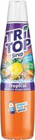 TRi TOP sirupas „Tropical“ – mangas, pasifloros vaisiai ir ananasai, 600 ml