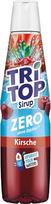 TRi TOP „Zero“ vyšnių sirupas be cukraus – 600 ml gėrimų sirupas be kalorijų