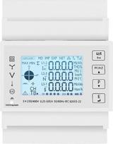 Trifazis elektros skaitiklis TAC4300, montuojamas ant DIN bėgelio, su RS485 sąsaja, 100 A, 3 fazių energijos skaitiklis su jutikliniu ekranu, 230 V srovės matuoklis, apsauga nuo perkrovos (85–270 V kintamosios srovės), galios matuoklis su RS485 sąsaja, pr