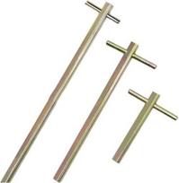 Trikampis lifto raktas – ilgio 100 mm/200 mm/300 mm/500 mm – nepakeičiamas įrankis liftų techninei priežiūrai ir remontui (2 vnt. po 200 mm)