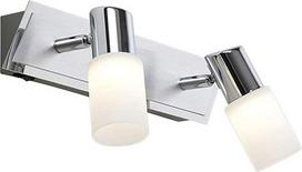 Trio 821470205 LED juosta 36 cm pločio, šlifuotas aliuminis / chromas / nuvalytas baltas stiklas / yra 2x 5 W šviesos diodai