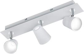 Trio Leuchten Narcos 873110331 LED lubų šviestuvas Metalinis matinis / chromas 3 x 6 vatų 7,5 x 45,0 x 16,0 cm