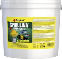 TROPICAL super spirulina forte dribsnių ėdalas su 36% Spirulina (Platensis), 1 pakuotė (1 x 5 l)