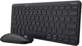 Trust Lyra Pack Clavier et Souris sans Fil Bluetooth, AZERTY Français