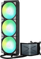 TRYX Panorama SE ARGB 360 Black | 360 mm AIO su besisukančiu 6,5 colio AMOLED ekranu, skirtu anamorfiniams 3D efektams, 3x RGB ventiliatoriai - LGA 1851/1700/1200/115X ir AM5/AM4