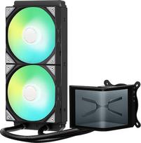 TRYX Panorama SE ARGB 240 Black | 240 mm AIO su 6,5 colių AMOLED ekranu, skirtas anamorfinio 3D efekto sukūrimui, su RGB ventiliatoriais – skirtas LGA 1851/1700/1200/115X ir AM5/AM4