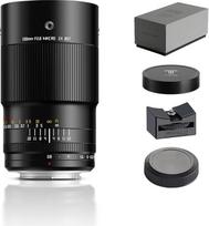 TTARTISAN 100 mm f/2,8 „Macro 2X“ objektyvas, skirtas „Canon“ EF jungčiai, pilno kadro fotoaparatams, 2 kartus didinantis vaizdą, makro fotografijos objektyvas (EF jungtis)