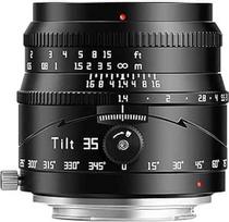 TTartisan 35 mm F1.4 pakreipiamasis objektyvas APS-C "Sony", didelė diafragma ir rankinis fokusavimas, suderinamas su "Sony E-Mount" fotoaparatais a5000, a5100, a6000, a6100, a6300, a6400, a6500, a6600, a6700 ir kt.