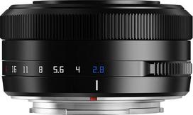 TTARTISAN AF 27 mm F2.8 objektyvas – APS-C automatinio fokusavimo objektyvas, skirtas „FUJI X“ jungčiai (X, juodos spalvos)