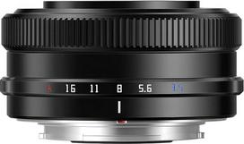 TTARTISAN AF 14 mm F3.5 „Fuji X“ jungties plačiakampis objektyvas | Plačiakampis „pancake“ objektyvas su automatiniu fokusavimu, 98 g svorio kompaktiška konstrukcija, su spragtelėjimu fiksuojamu diafragmos žiedu, suderinamas su „Fujifilm“ X jungties fotoa