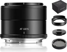 TTARTISAN AF 35 mm F1.8 Mark II Z, APS-C objektyvas, skirtas kultūrinio kraštovaizdžio fotografavimui su automatiniu fokusavimu, suderinamas su „Nikon“ Z jungtimi (Z, juodos spalvos)